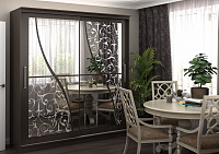 Шкаф-купе Ева 1500 (Венге)