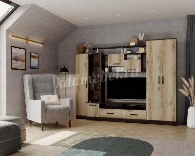 Гостиная Оскар-5 (Венге/Дуб делано)