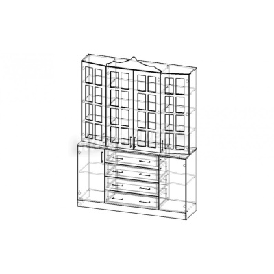 Буфет Нарус №4 (Дуб сонома)