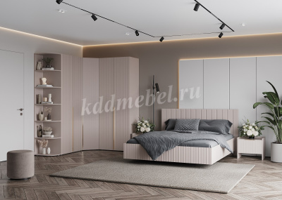 Шкаф Тефия угловой (Тефия/Софт сантьяго)