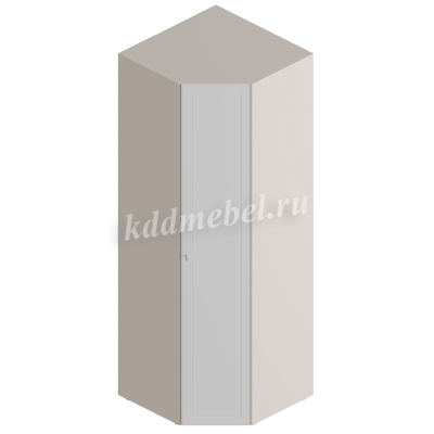 Шкаф угловой Лорэн (Тефия/Софт айс)