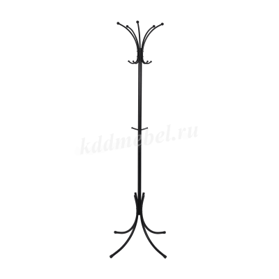 Вешалка напольная разборная Корона (Черный)