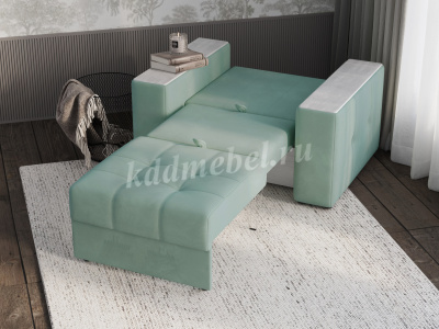 Кресло-кровать Виконт (Мятный/Холст белый)