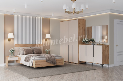 Тумба  прикроватная  Сицилия (Дуб альпийский/Тефия)