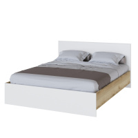 плейона кровать 1,6 дуб делано+белый плейона кровать 1,6 дуб делано+белый