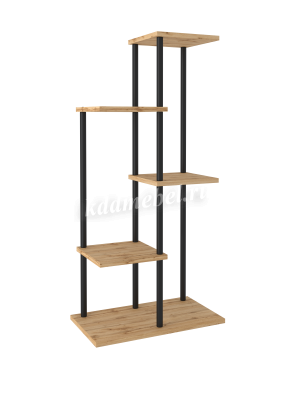 Подставка для цветов Шафран-15Л (Черный)