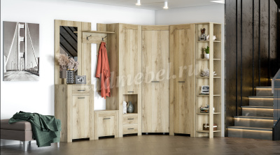 Комод Квадро-33 1400 (Дуб Делано светлый)