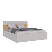 Кровать Вегас 1.6 (Кашемир/Дуб крафт золотой)