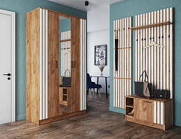 Кано (Дуб крафт табачный/Дуб крафт белый) Кано (Дуб крафт табачный/Дуб крафт белый)