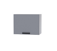 Шкаф верхний высокий В6Х кухня Кантри (Белый/Карбон вулкан)