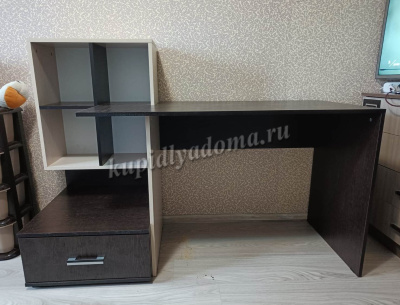 Стол компьютерный ПКС-10 (Венге/Дуб белфорт)