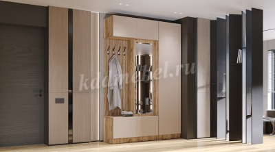 Прихожая Бавария (Дуб вотан/Кашемир)