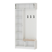 Прихожая Руэлла_Центральная секция белый внутр