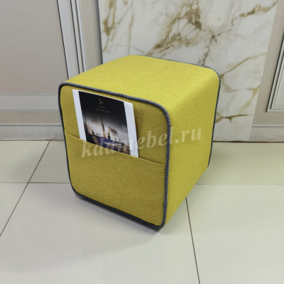 Пуф Фаст (Желтый/Темно-серый ТП 447)