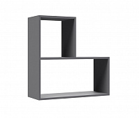 Полка навесная ГН-1 Гира (Графит серый)