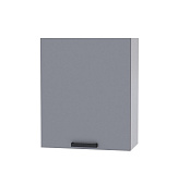 Шкаф верхний сушка с единым фасадом 6С кухня Кампео (Белый/Светло-серый)