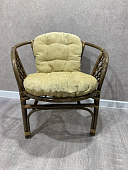 Кресло RJG-Bahama (Ротанг №6, ткань Mulan 141)