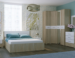 Бьянка Хандис (Дуб сонома/Белый)