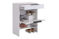 Обувница Баско Белое дерево открытый с наполнением 1 Обувница Баско Белое дерево открытый с наполнением 1