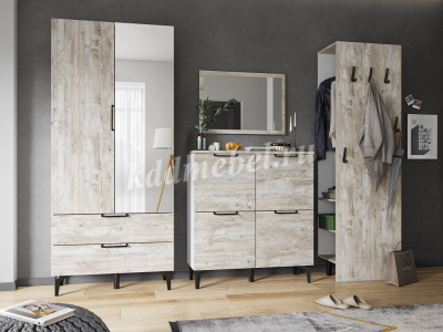 Зеркало Чикаго ЧЗ-30 (Дуб юкон)