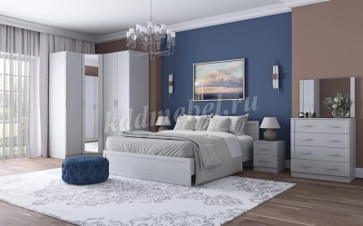 Стол туалетный Нокс (Белый Текстурный)