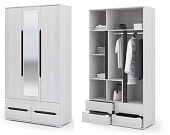 Шкаф Валенсия 3-х створчатый с ящиками (Дуб Анкор)