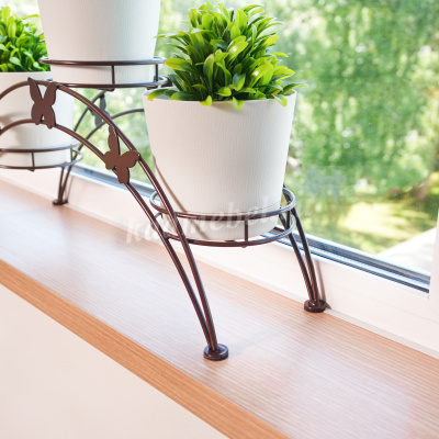 Подставка для цветов Арка-3 (Коричневый)