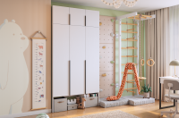 Интерьер 2 Прихожая Баско белое дерево Интерьер 2 Прихожая Баско белое дерево