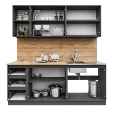 Кухня Лето 2.0 (Графит)