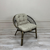 Кресло RJG-Princess (Ротанг №6, ткань JPN DRILL 102)