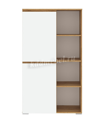 Буфет Гретта 2С (Дуб крафт золотой/Белый)