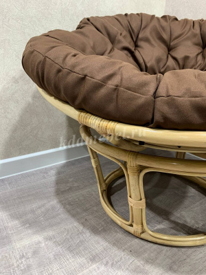 Кресло Papasan (Ротанг №4, ткань Matador 010)