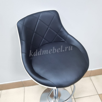 Стул барный J-700 (Черный/Белый)