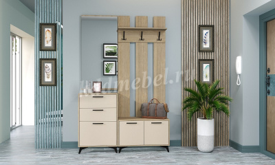 Вешалка Ева 600 (Дуб экспресив песочный)